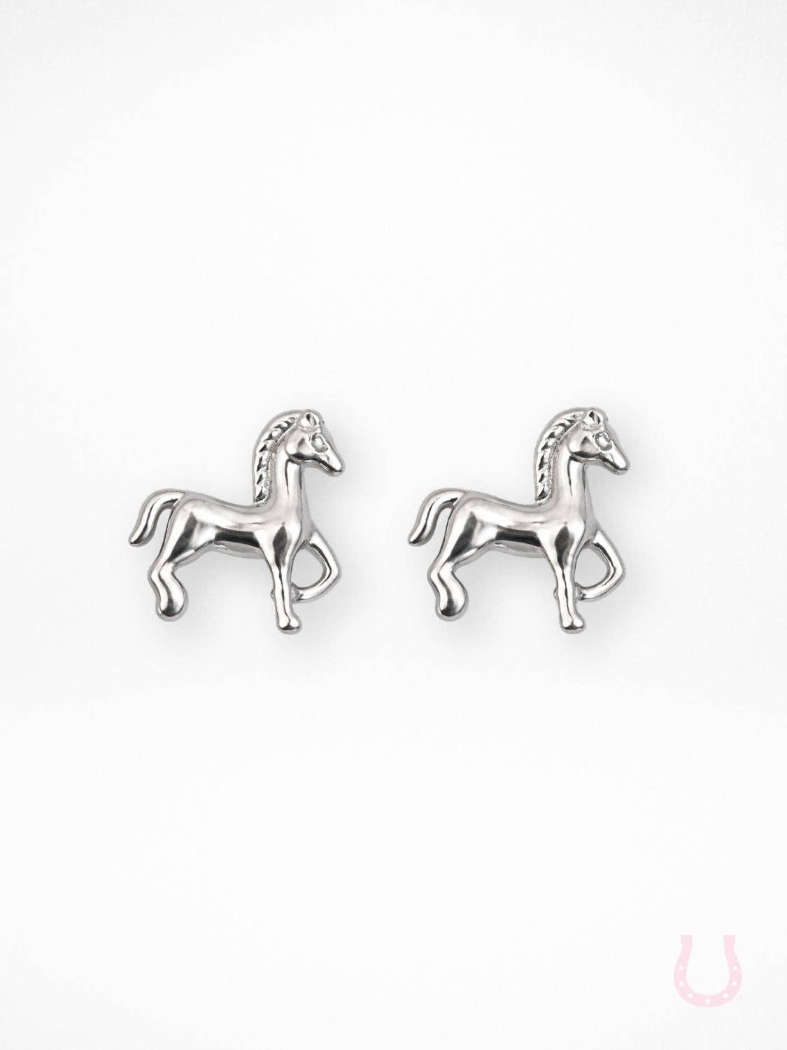 Tiny Horse Earrings