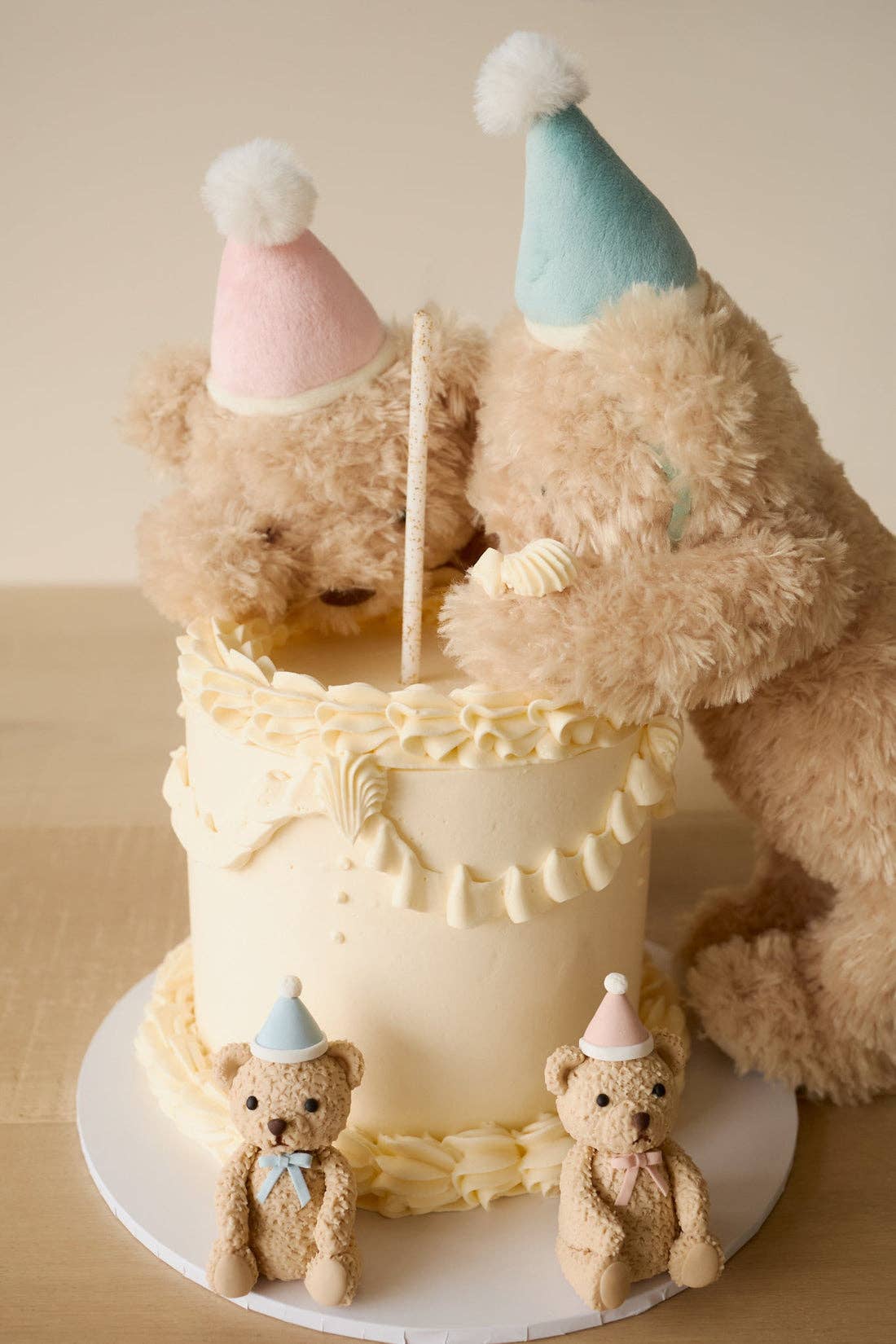Birthday Teddy Bear Plush - Arthur with Hat (14")