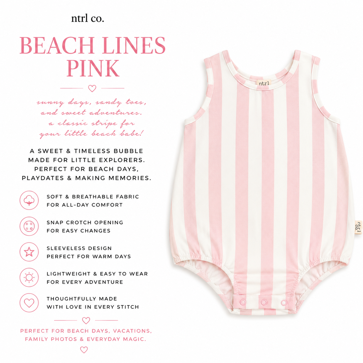 Surfside Sleeveless Bubble | Resort | Spring | Beach Lines