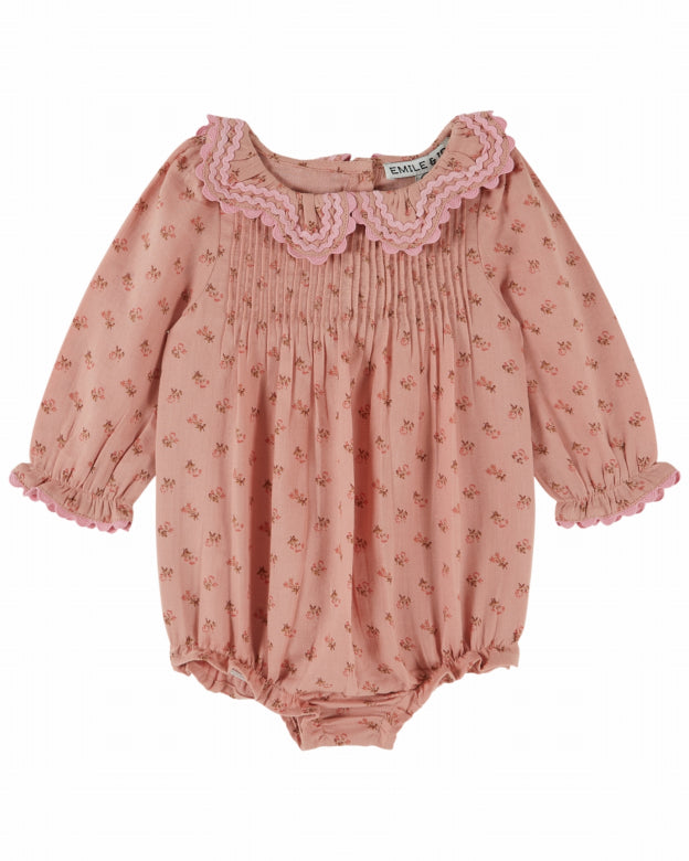 Emile et Ida Combibloomer Plissee Imprime - Rosemary