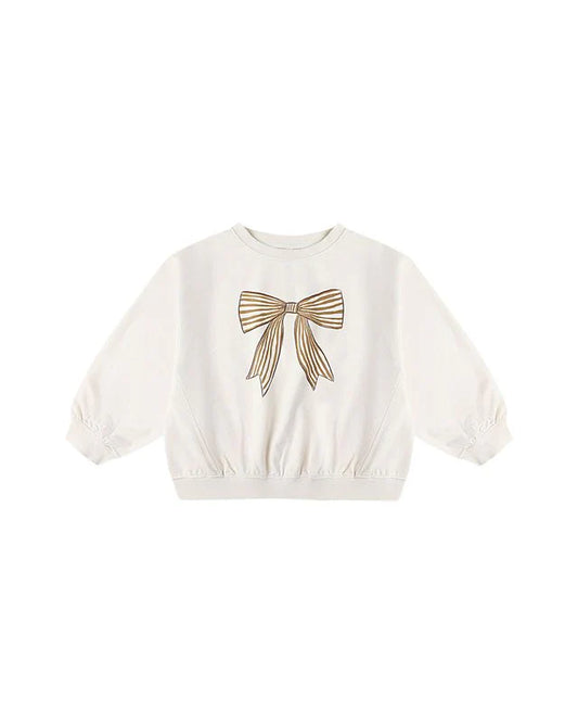 OVERSIZED SWEATSHIRT || BOW