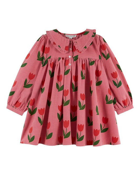 Emile et Ida Robe Ample Col Volant