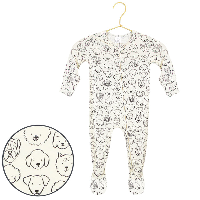 Lou Lou and Co Dane Zipper Footie
