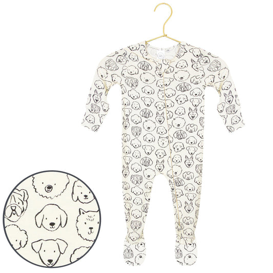 Lou Lou and Co Dane Zipper Footie