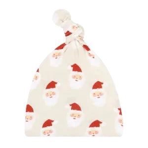 Santa Baby Top Knot Hat