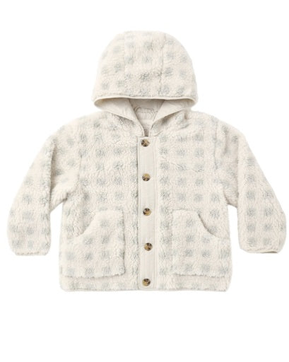Rylee and Cru Lodge Jacket - Sage Check