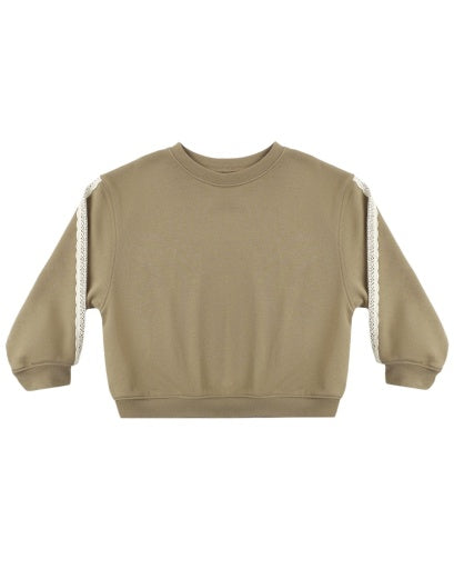 OVERSIZED SWEATSHIRT OLIVE