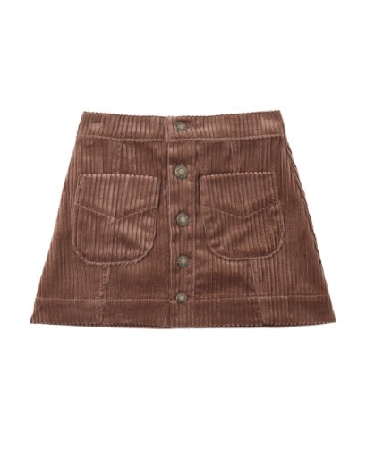 Rylee and Cru Denver Mini Skirt - Mulberry