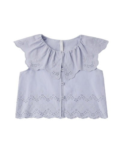 REMI BLOUSE PERIWINKLE