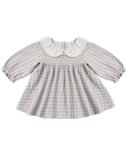 Callie Dress - Blue Gingham