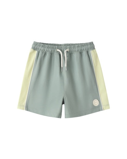 PANELED BOARDSHORT SEA GREEN