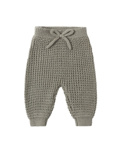CHUNKY KNIT PANT SPRUCE