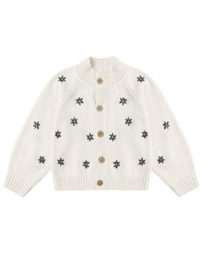 Rylee and Cru Tulip Cardigan - Midnight Daisy