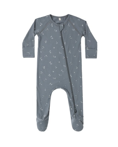 BAMBOO ZIP FOOTIE STARLIGHT