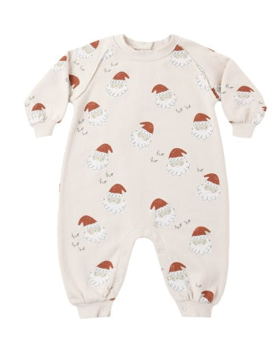 Rylee and Cru Santa Raglan Jumpsuit