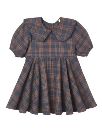 Rylee and Cru Camille Dress - Midnight Plaid