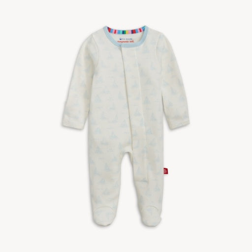 TINY TIDES ORGANIC COTTON MAGNETIC ME SLEEPER