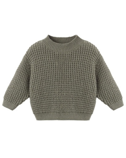 CHUNKY KNIT SWEATER SPRUCE